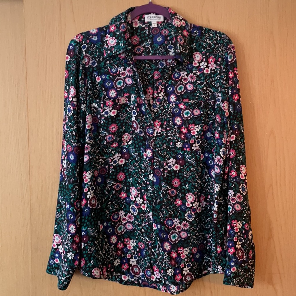 Express Printed Portofino Top